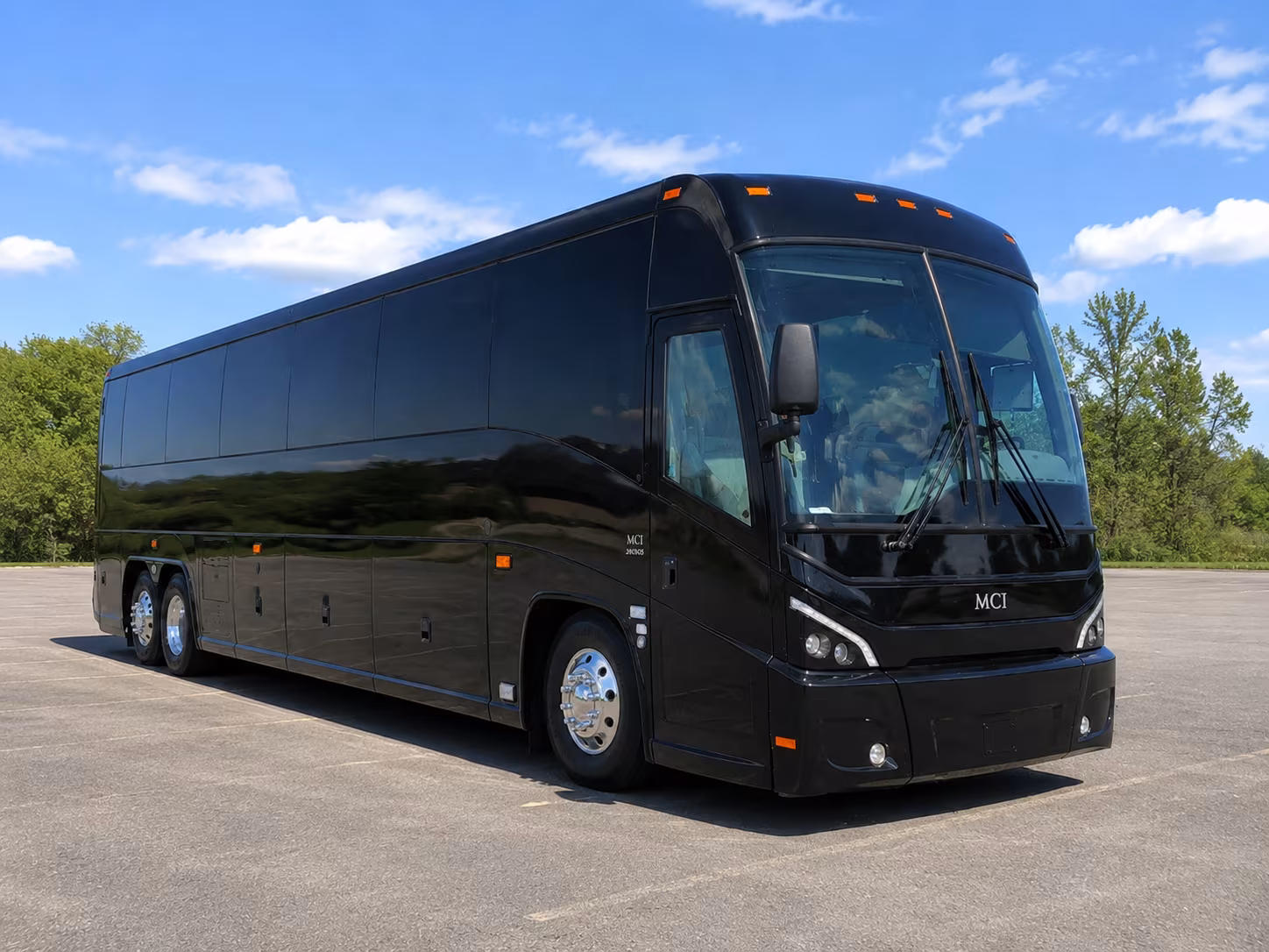 56 passenger charter bus