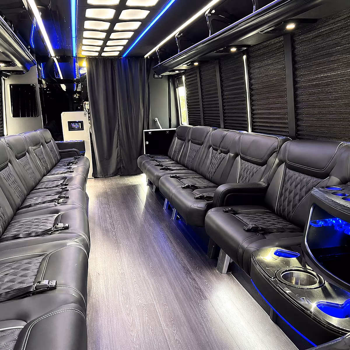 beaumont night out party bus rental