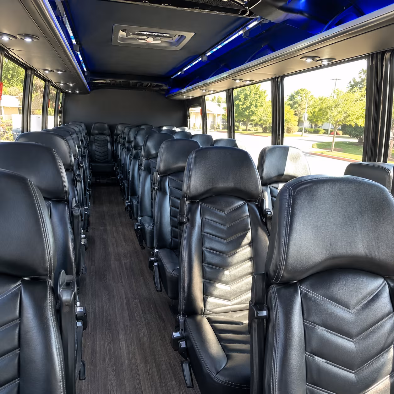 beaumont religious group transportation onboard seating